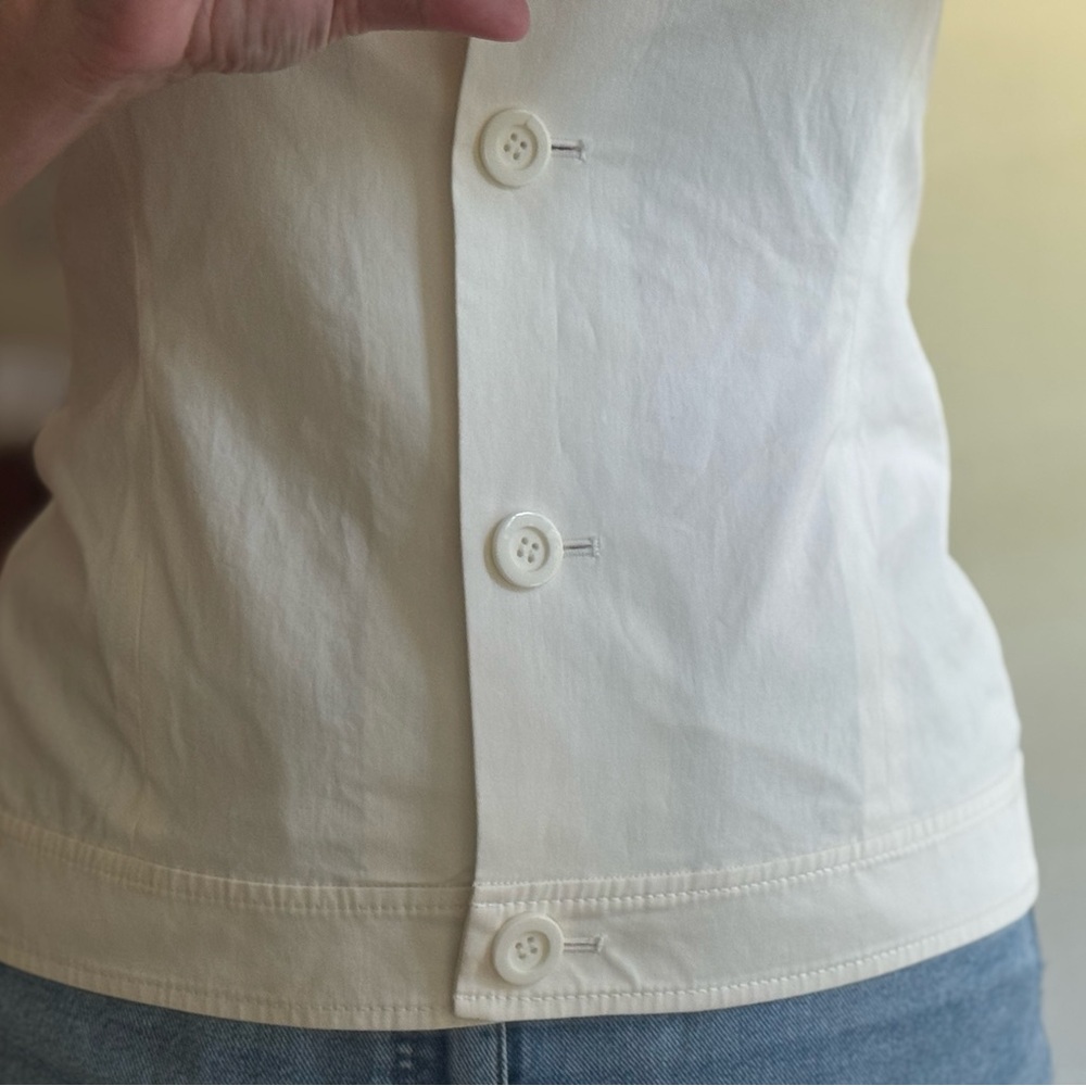 Vintage Pendleton White Ivory Button-Up Women's S… - image 5